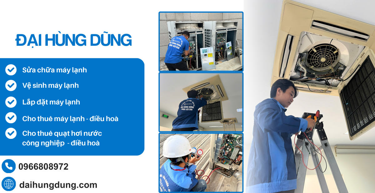Cho Thuê Máy Lạnh Công Nghiệp Tại Ninh Thuận