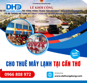 Cho Thuê Máy Lạnh Công Nghiệp Tại Cần Thơ