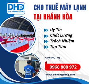 Cho Thuê Máy Lạnh Công Nghiệp Tại Khánh Hòa 
