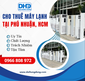Cho Thuê Máy Lạnh Tại Phú Nhuận, HCM