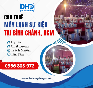 Cho Thuê Máy Lạnh Công Nghiệp Tại Bình Chánh, HCM