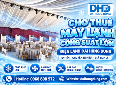 Cho Thuê Máy Lạnh Công Suất Lớn