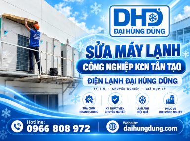 Sửa máy lạnh công nghiệp KCN Tân Tạo