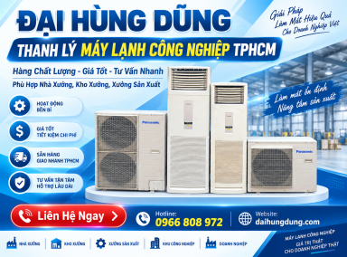 Thanh lý máy lạnh công nghiệp TPHCM