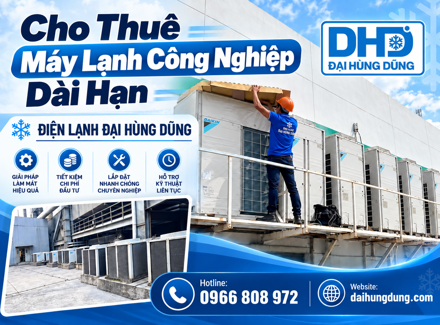 Thuê Máy Lạnh Dài Hạn