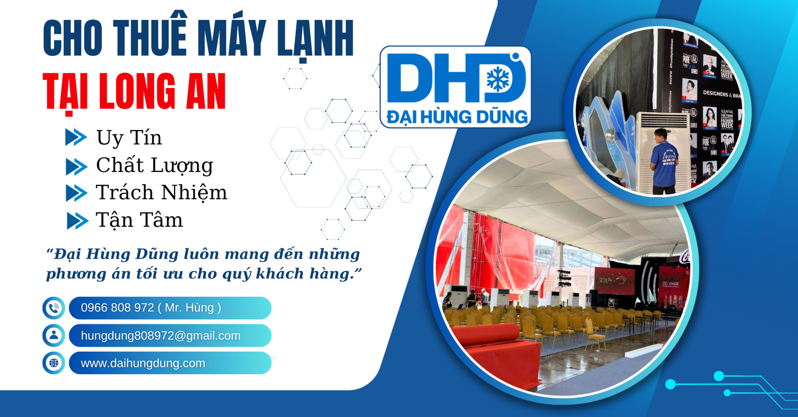 Cho Thuê Máy Lạnh Công Nghiệp Tại Long An