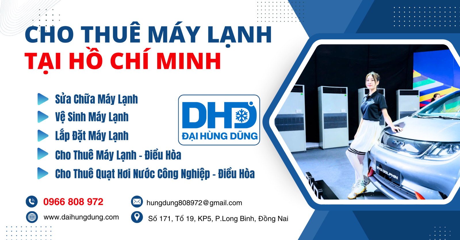 Cho Thuê Máy Lạnh Công Nghiệp Tại Hồ Chí Minh