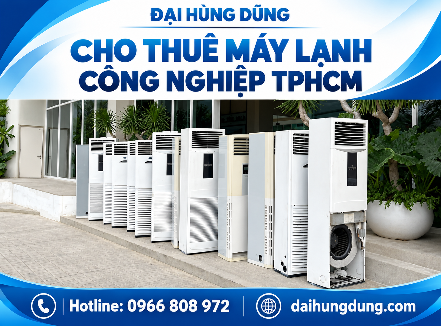 Cho Thuê Máy Lạnh Công Nghiệp TPHCM