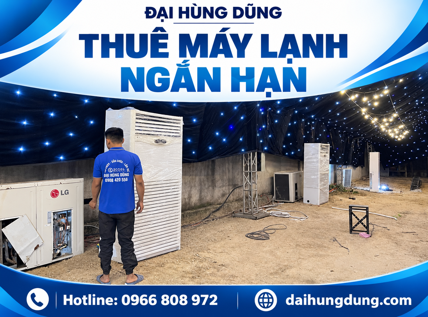 Thuê Máy Lạnh Ngắn Hạn