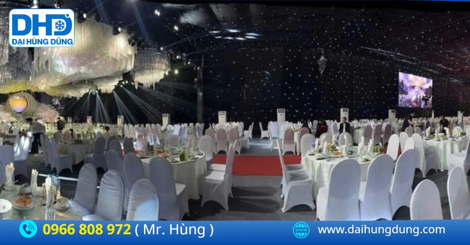 Cho Thuê Máy Lạnh Sự Kiện Tại Quận 12, HCM