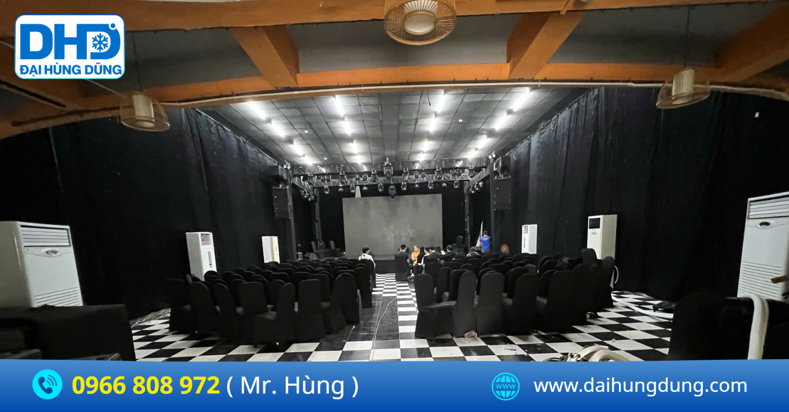 Cho Thuê Máy Lạnh Sự Kiện Tại Quận 8, HCM