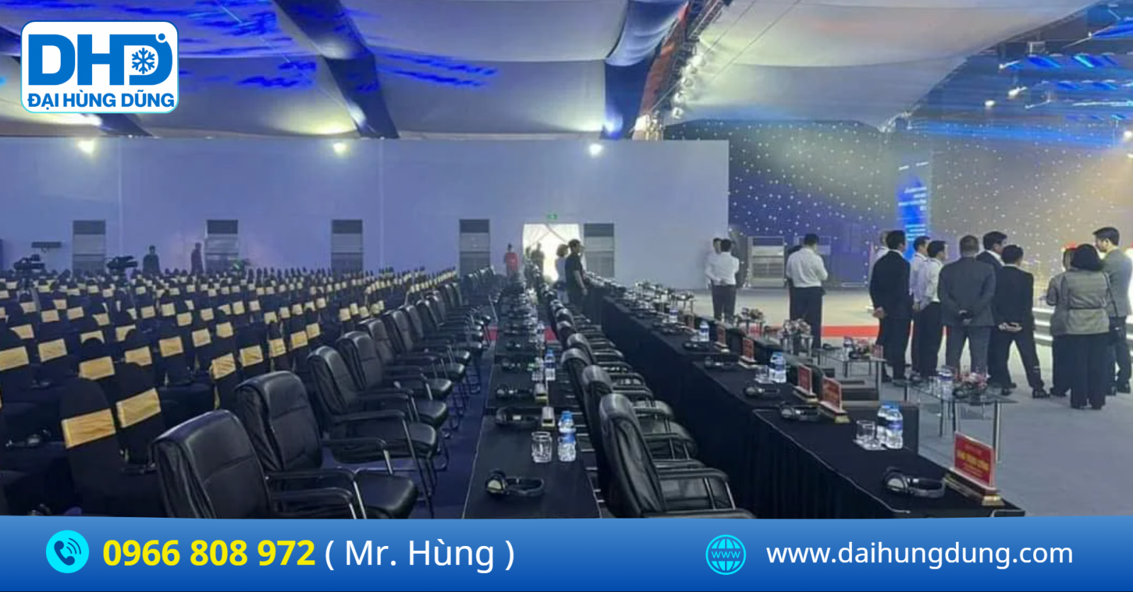 Cho Thuê Máy Lạnh Sự Kiện Tại Thống Nhất