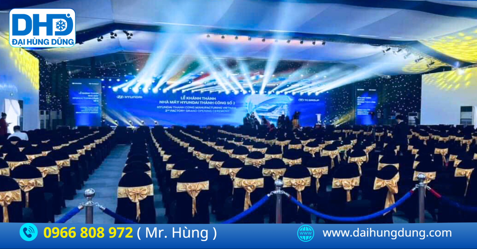 Cho Thuê Máy Lạnh Sự Kiện Tại Thống Nhất