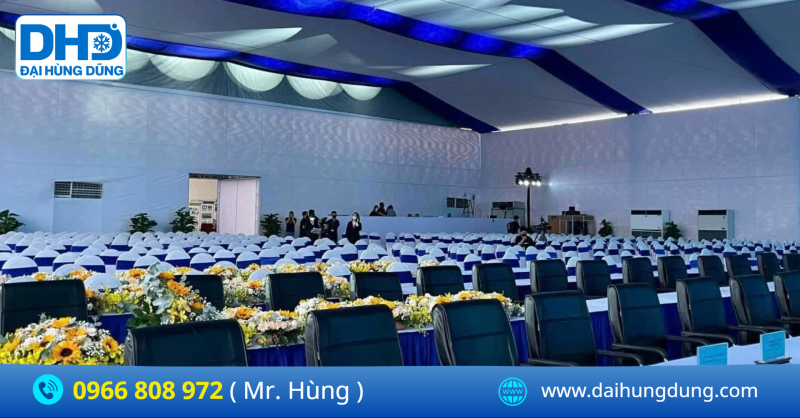 Cho Thuê Máy Lạnh Sự Kiện Tại Thống Nhất