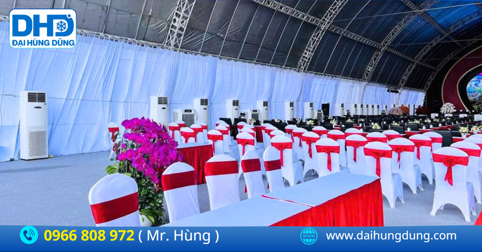 Cho Thuê Máy Lạnh Sự Kiện Tại Quận 1, HCM