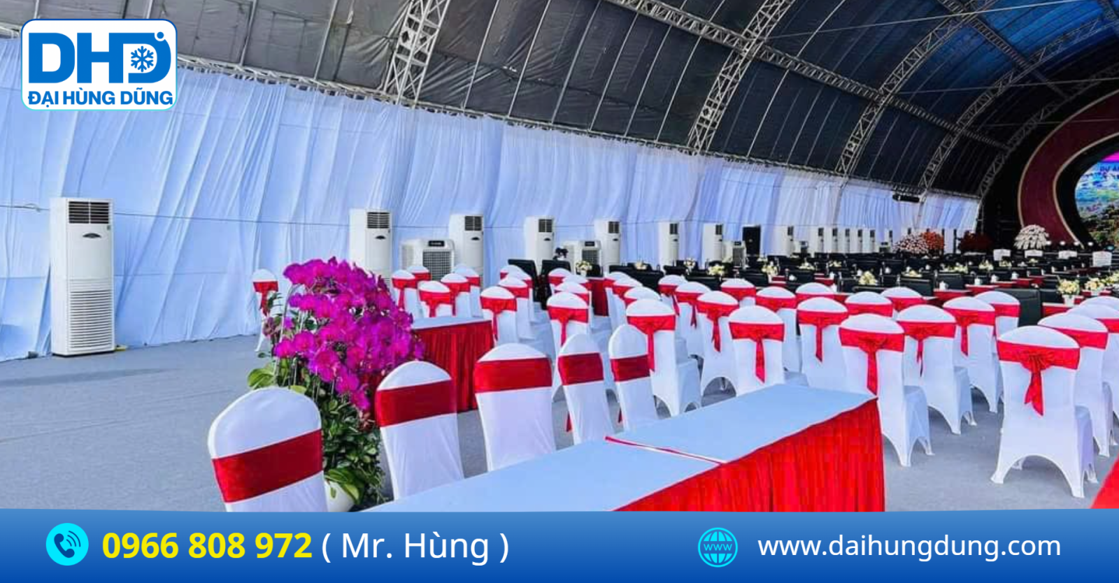Cho Thuê Máy Lạnh Sự Kiện Tại Phú Nhuận, HCM