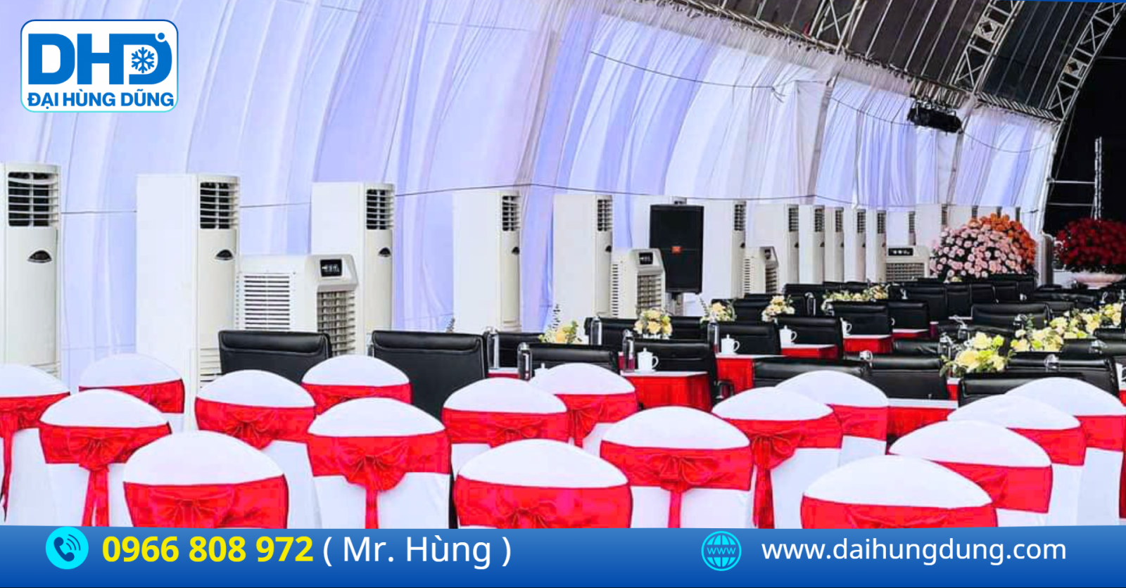 Cho Thuê Máy Lạnh Sự Kiện Tại Phú Nhuận, HCM