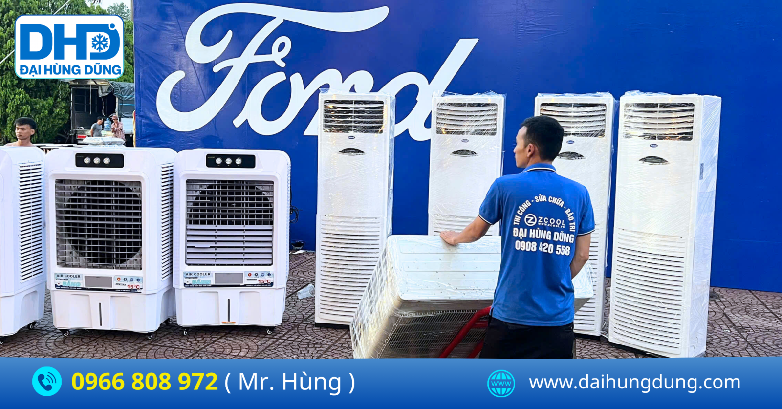 ​​​​Cho Thuê Máy Lạnh Đứng Công Nghiệp