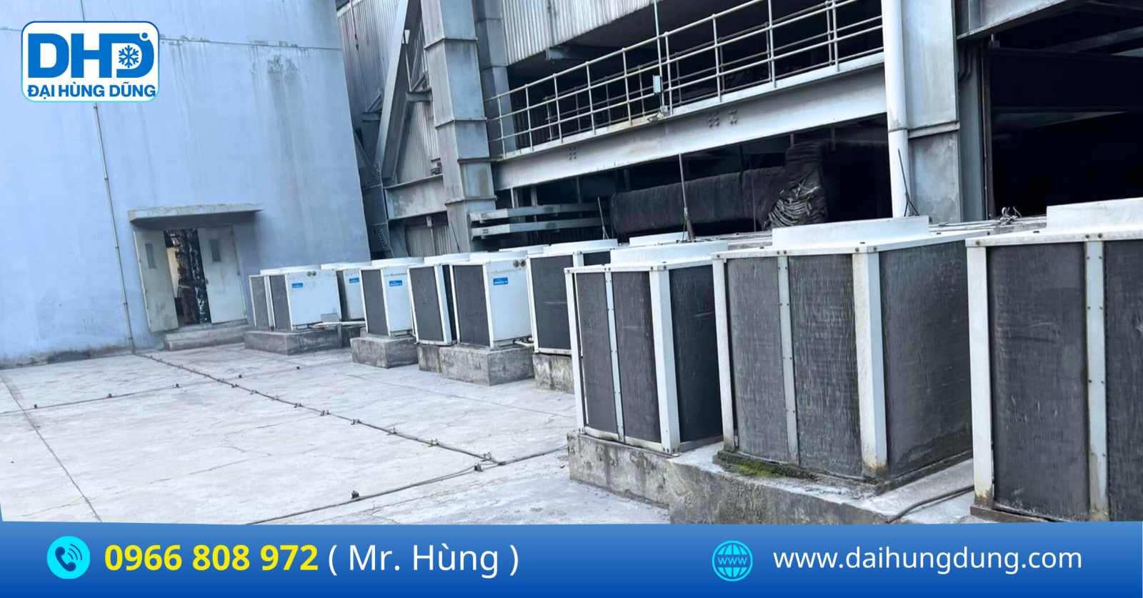 Cho Thuê Máy Lạnh Công Nghiệp Tại Nhơn Trạch