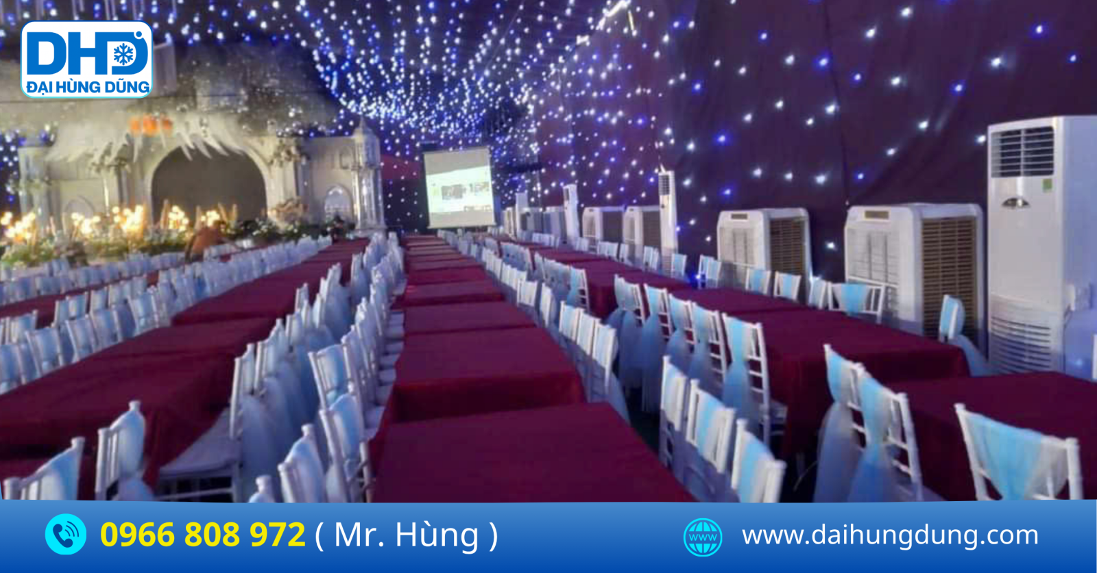 Cho Thuê Máy Lạnh Sự Kiện Lớn Nhỏ