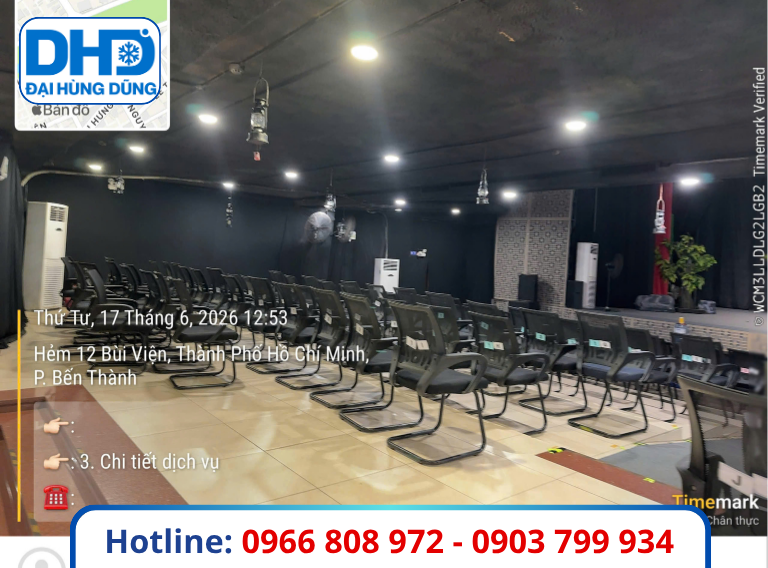 Cho Thuê Máy Lạnh Sự Kiện Tại Bến Cát