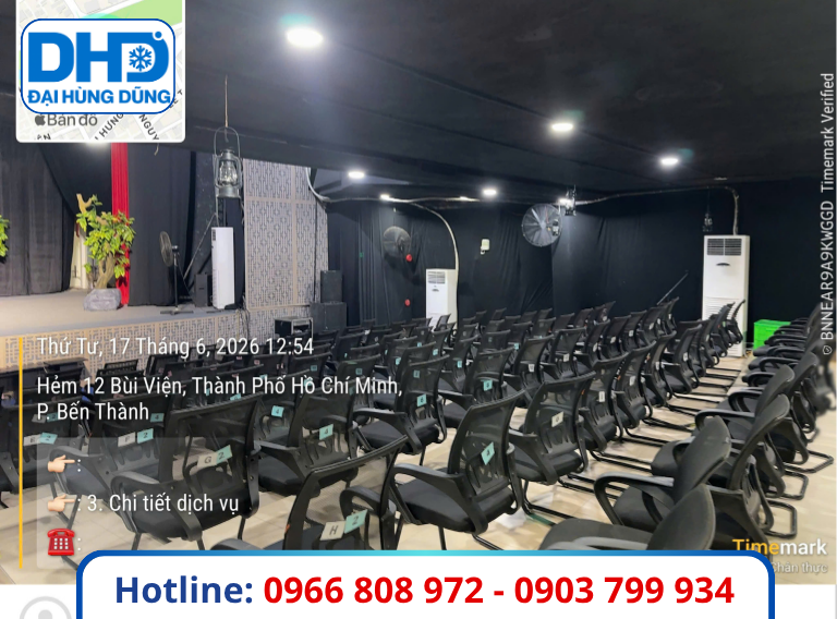 Cho Thuê Máy Lạnh Sự Kiện Tại Bàu Bàng