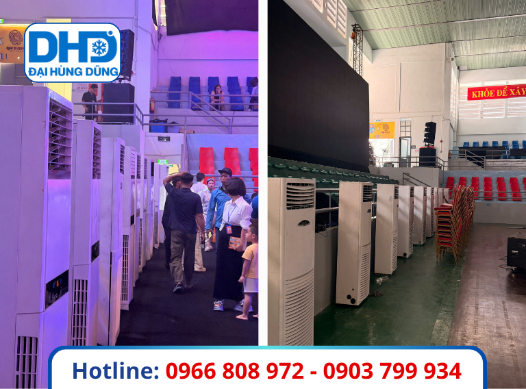Cho Thuê Máy Lạnh Sự Kiện Tại Dĩ An
