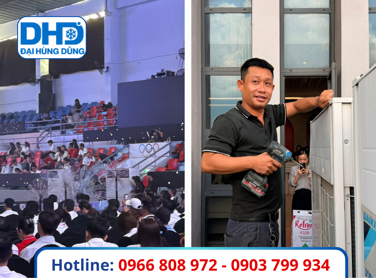 Cho Thuê Máy Lạnh Sự Kiện Tại Dĩ An