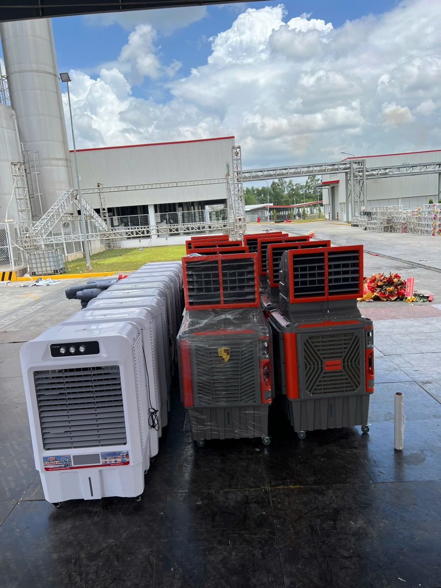 Giải Pháp Cho Thuê Quạt Hơi Nước Kết Hợp Nhiều Dòng Máy Tại Điện Lạnh Đại Hùng Dũng