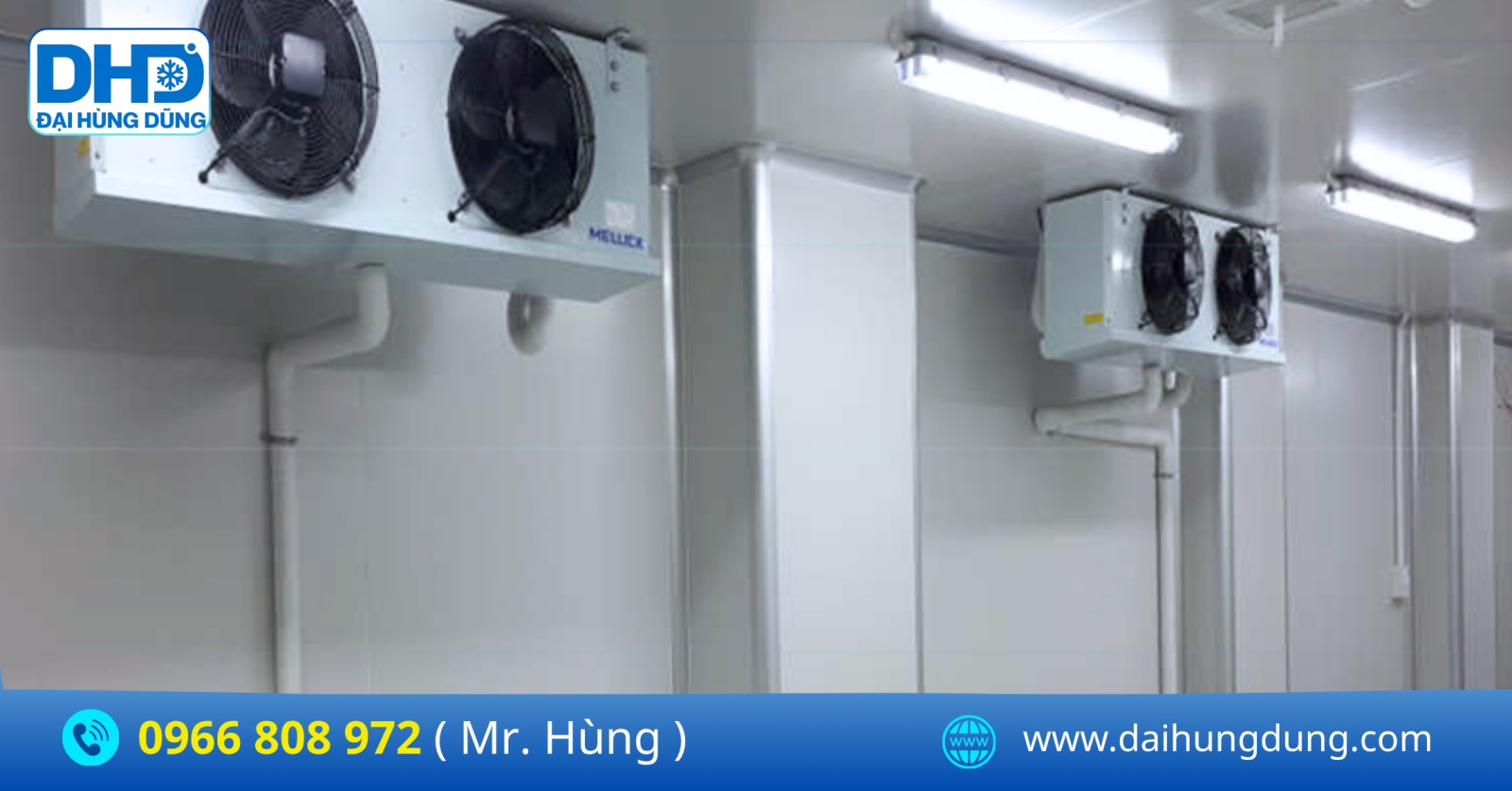 Máy lạnh công nghiệp cho kho lạnh, giá rẻ