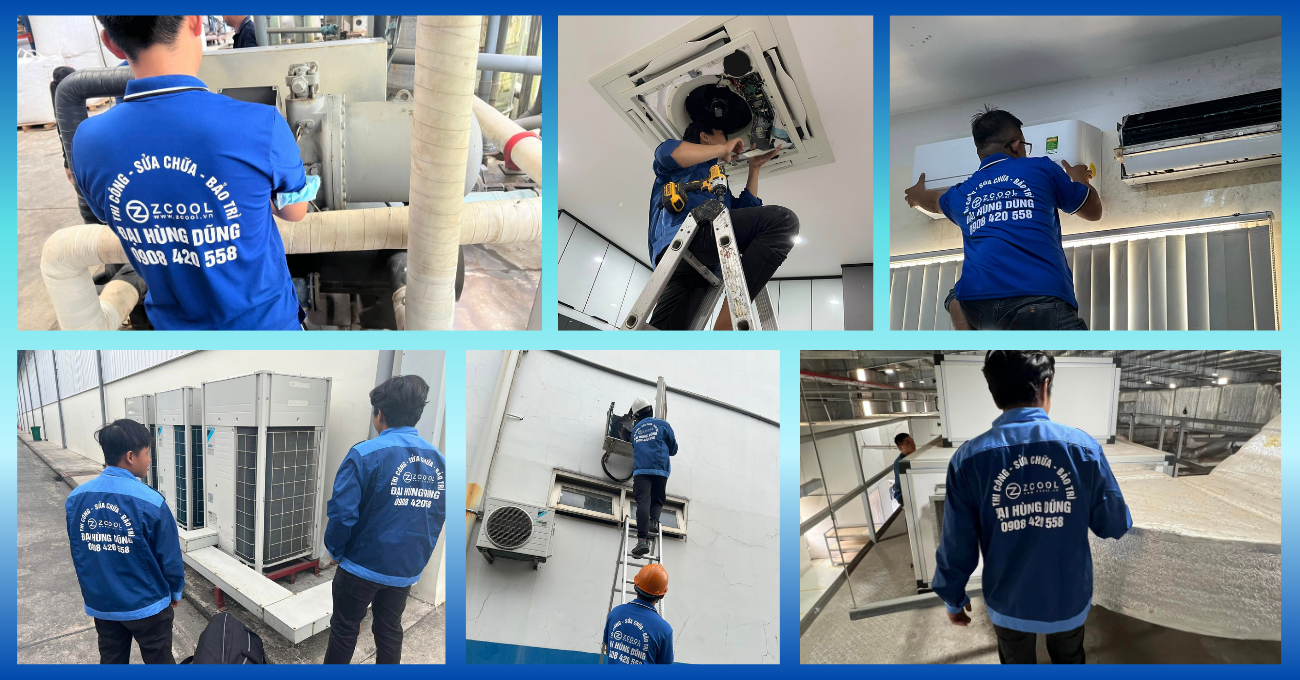Sửa Máy Lạnh Công Nghiệp Xuân Lộc, Đồng Nai