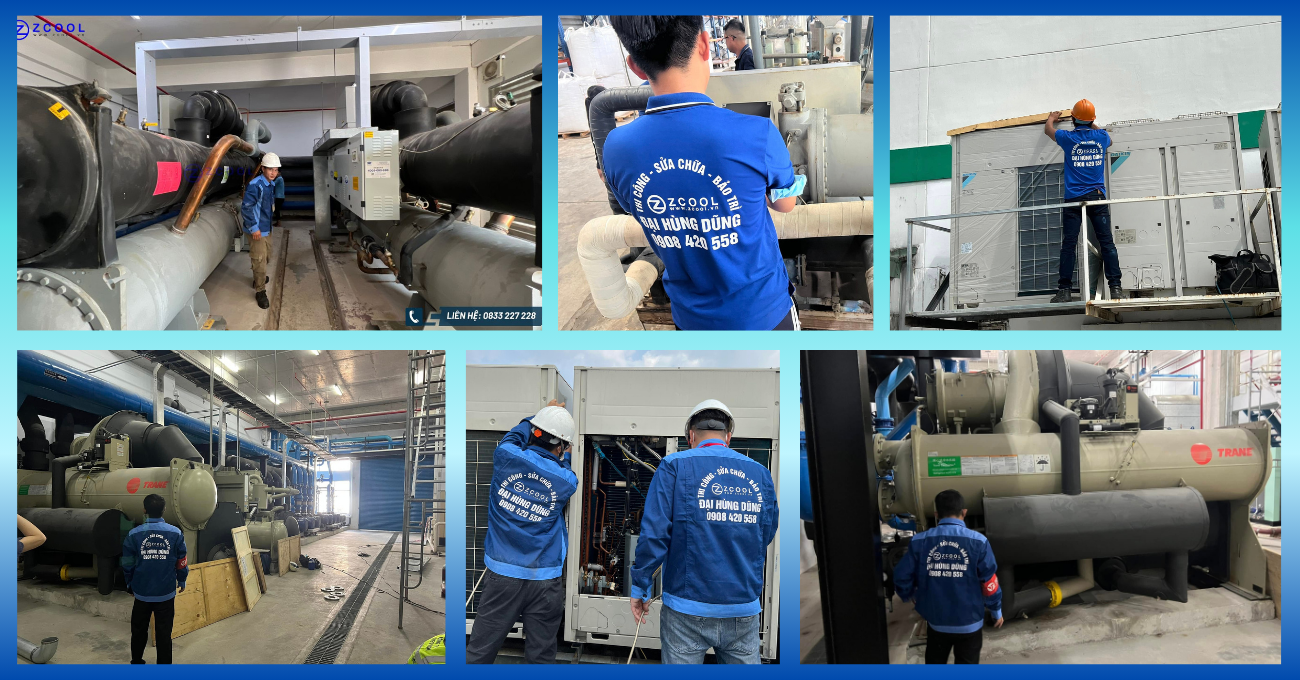 Sửa Máy Lạnh Chiller Tại Định Quán