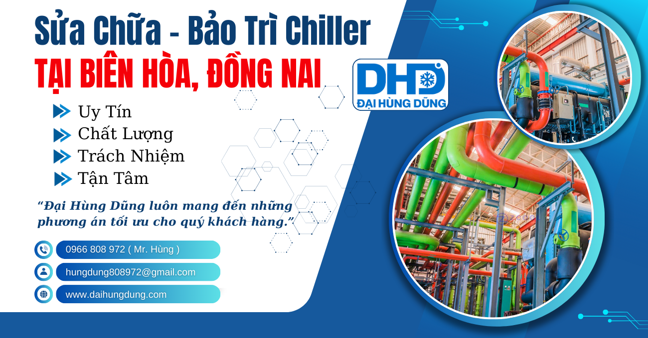 Sửa Chữa Và Bảo Trì Chiller Biên Hòa, Đồng Nai