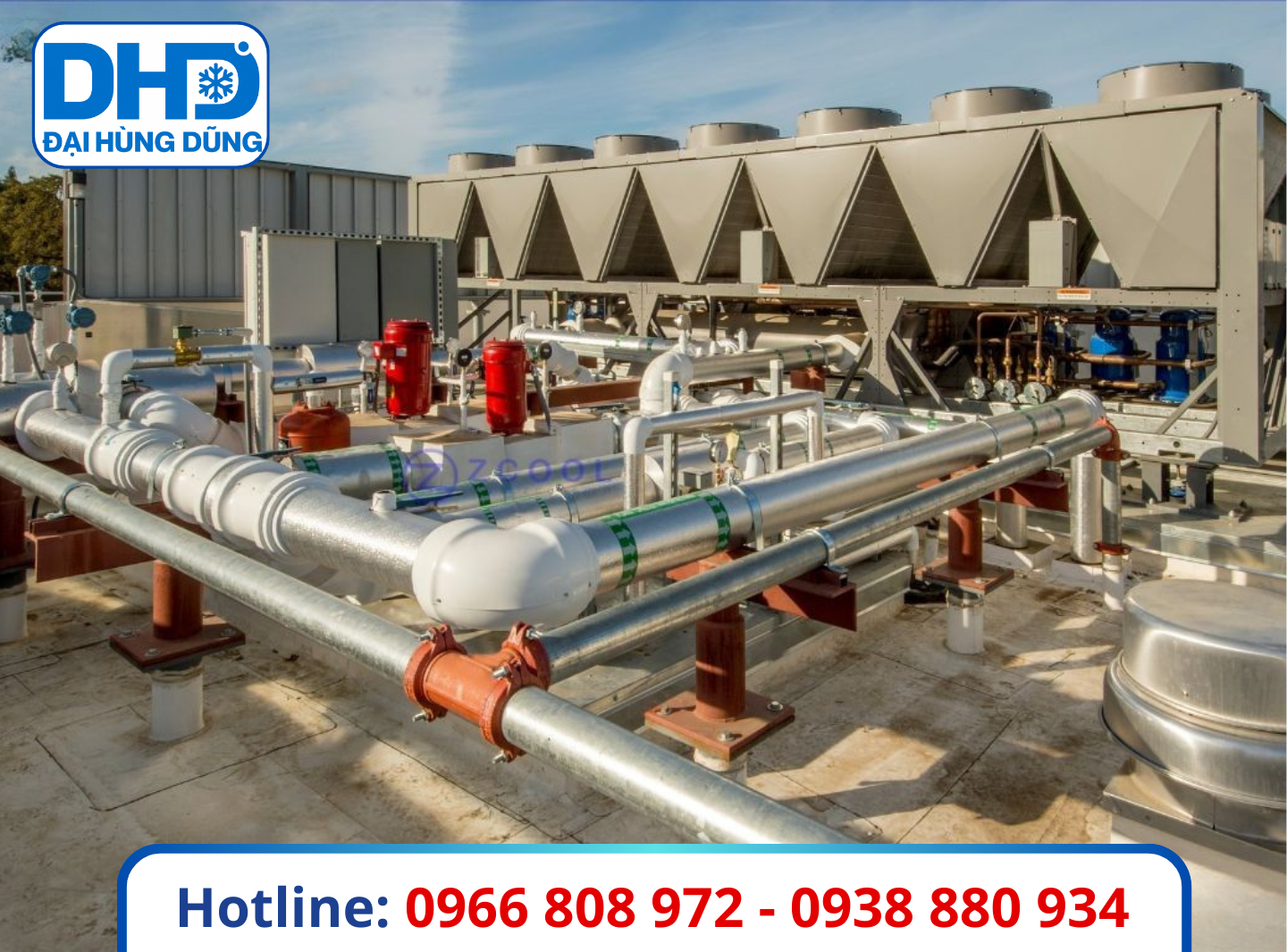 Sửa Máy Lạnh Chiller Tại Cẩm Mỹ