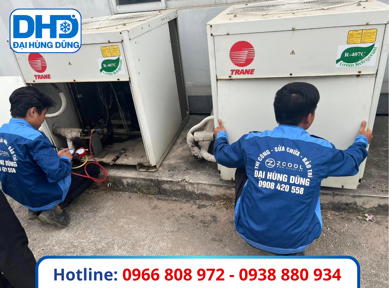 Sửa Máy Lạnh Chiller Uy Tín