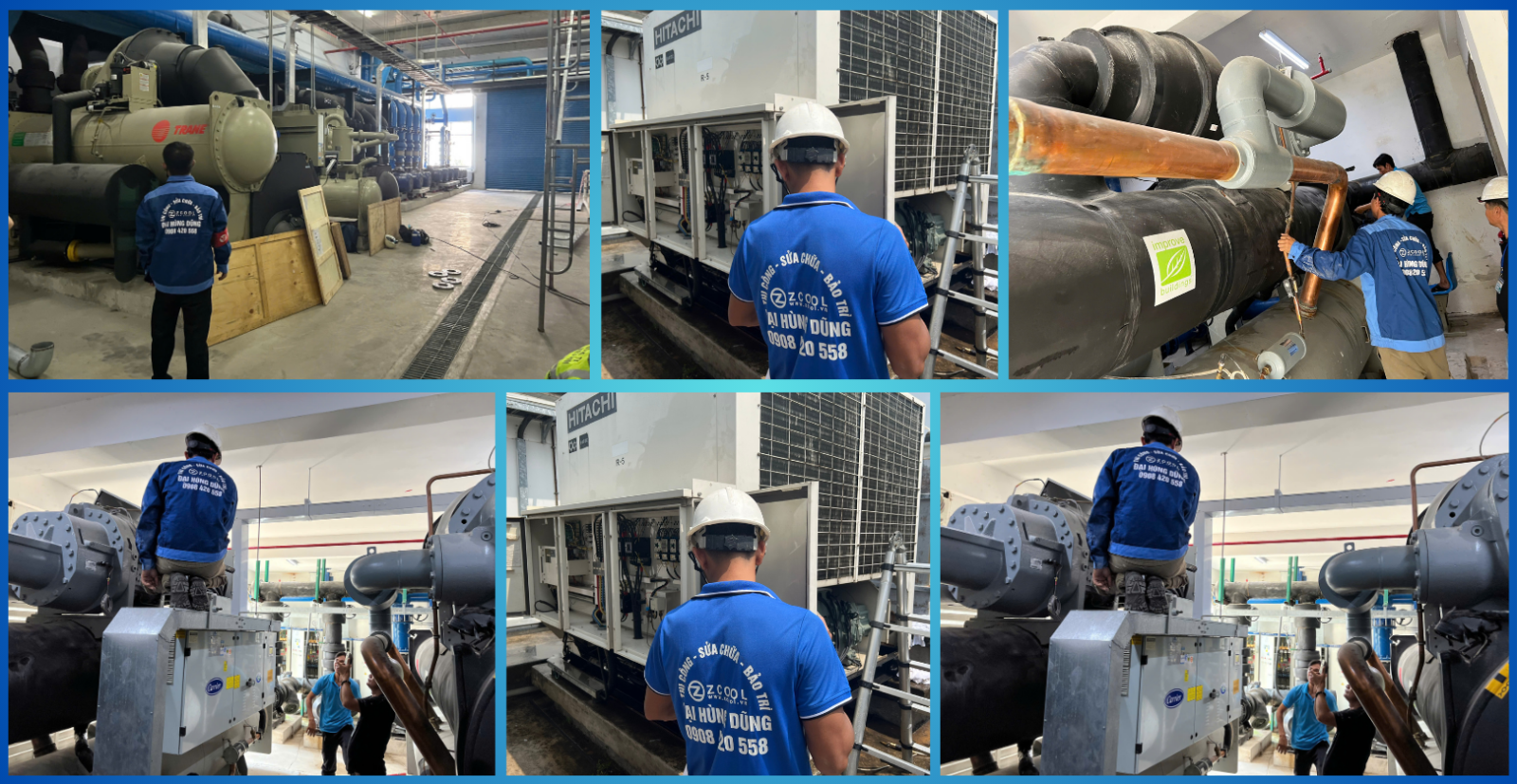 Sửa Máy Lạnh Chiller Tại Nhơn Trạch