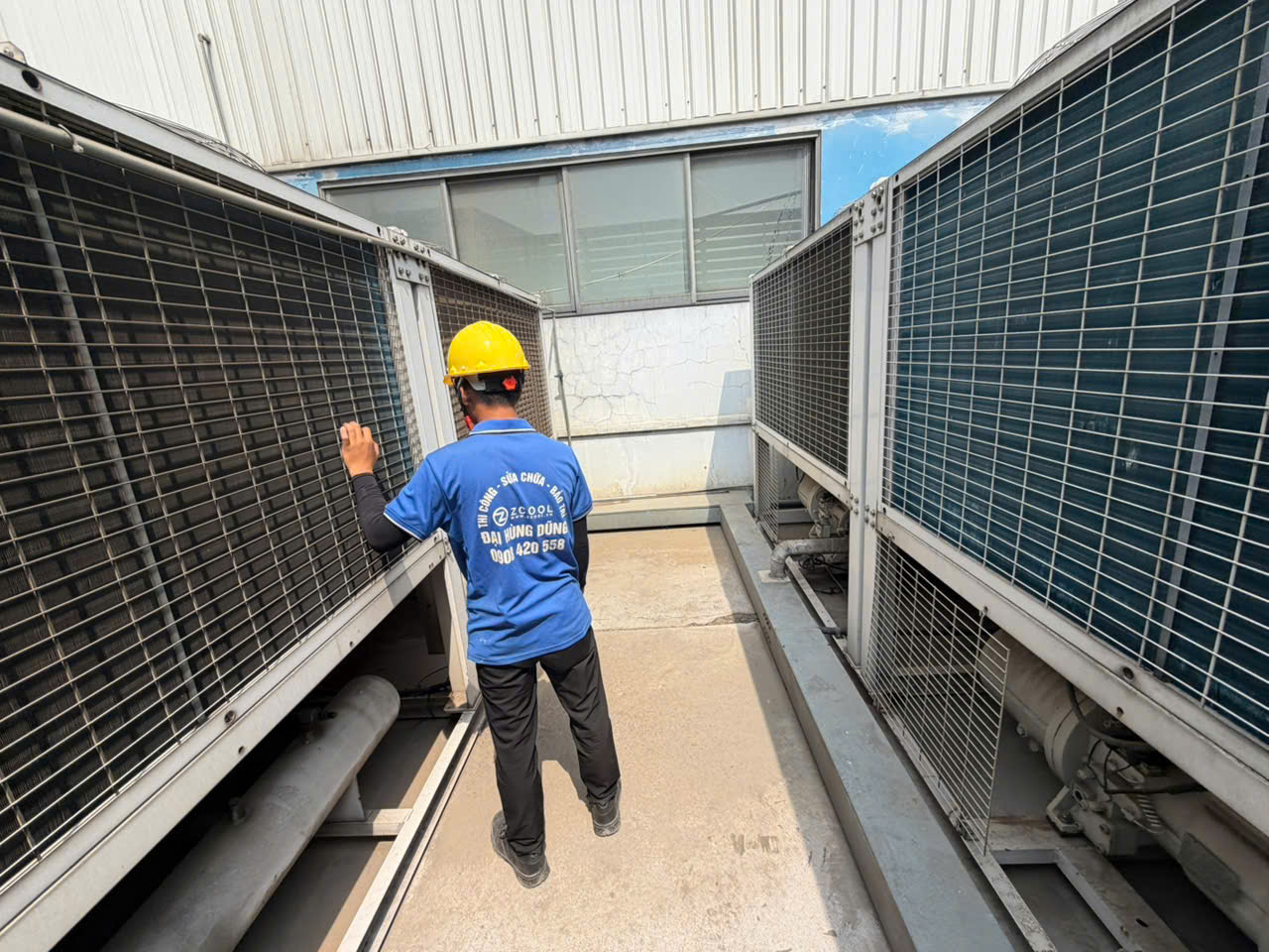 Bảo Trì Hệ Thống Máy Lạnh Chiller