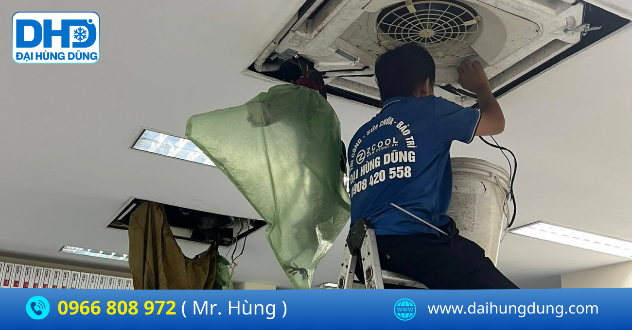 Sửa Máy Lạnh Âm Trần Tại Đồng Nai