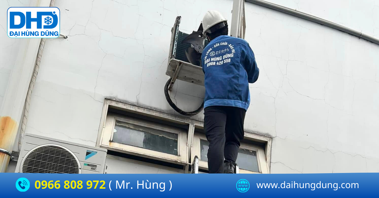  Sửa Máy Lạnh Công Nghiệp Dĩ An