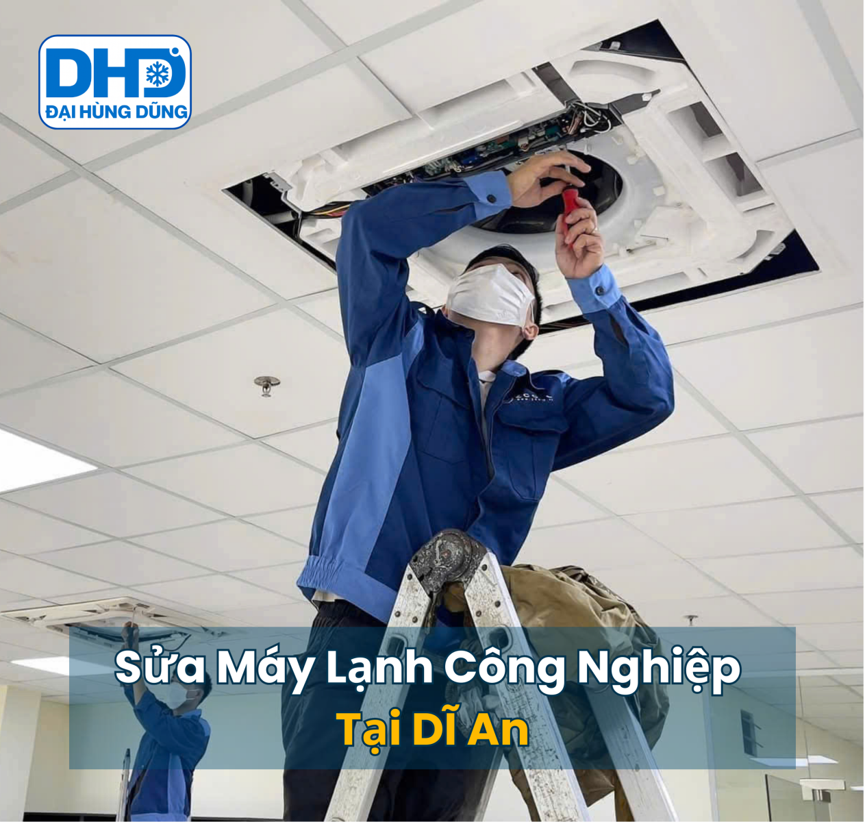  Sửa Máy Lạnh Công Nghiệp Dĩ An