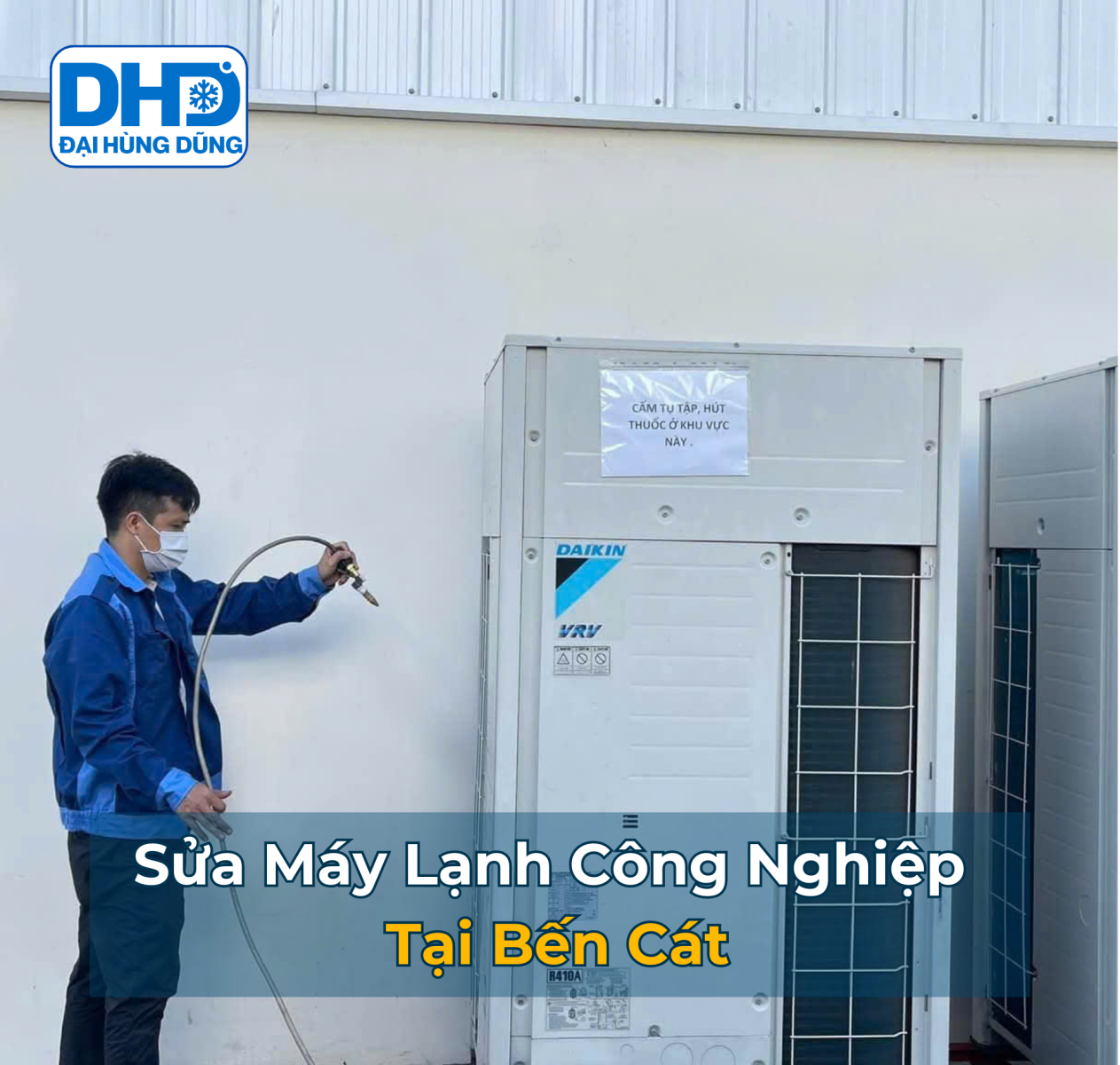 Sửa Máy Lạnh Công Nghiệp Bến Cát