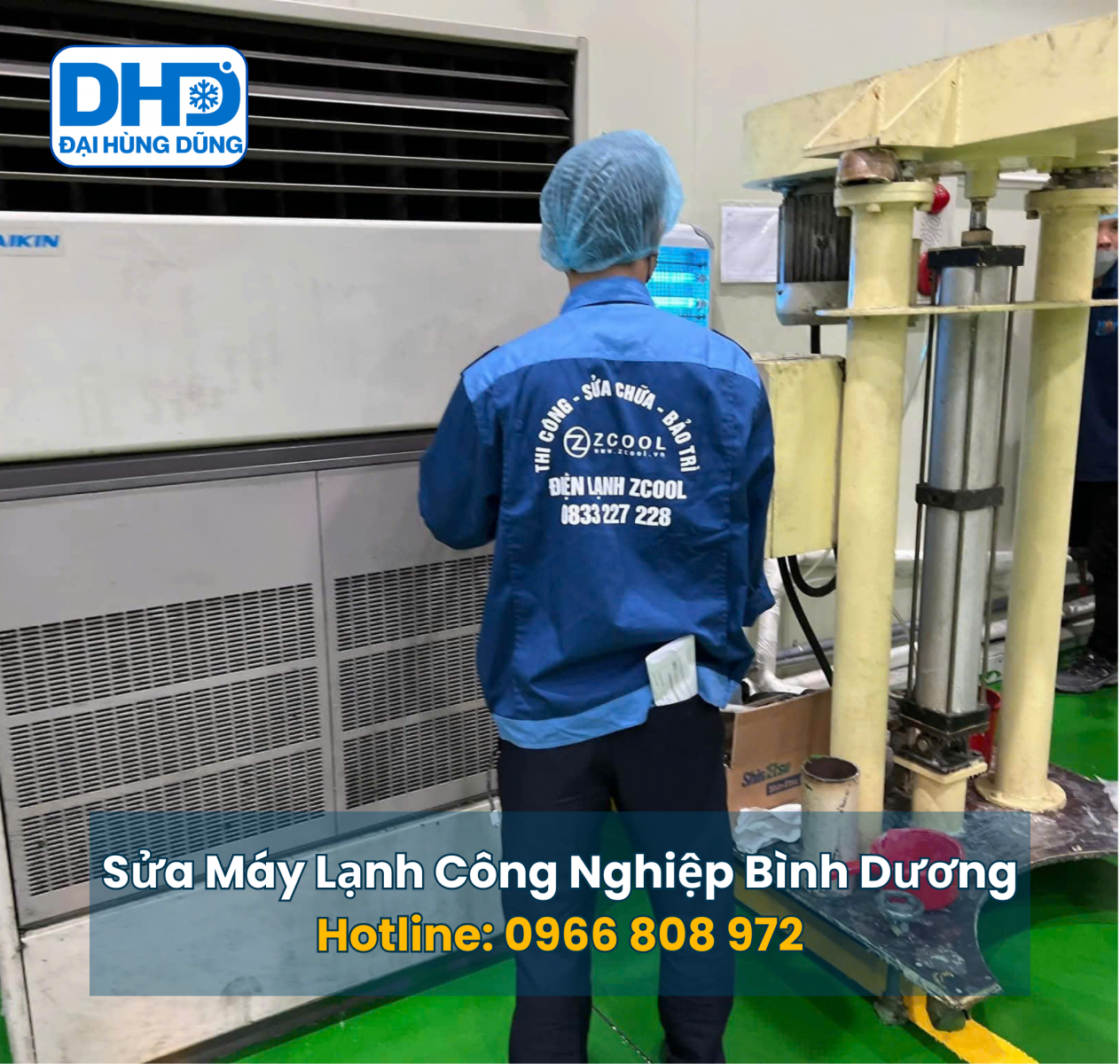 Sửa Máy Lạnh Công Nghiệp Bình Dương