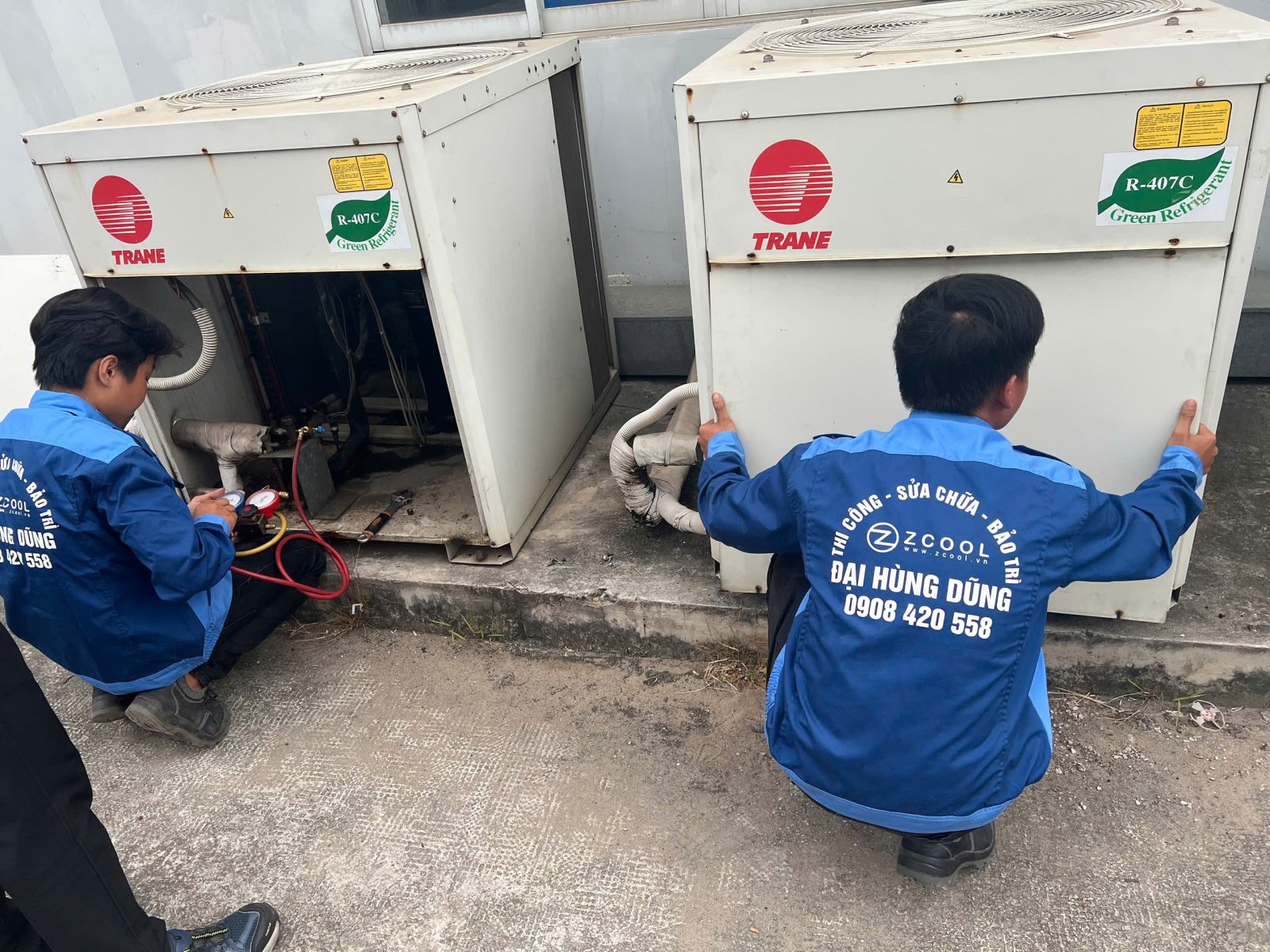 Sửa Máy Lạnh Công Nghiệp Phú Giáo