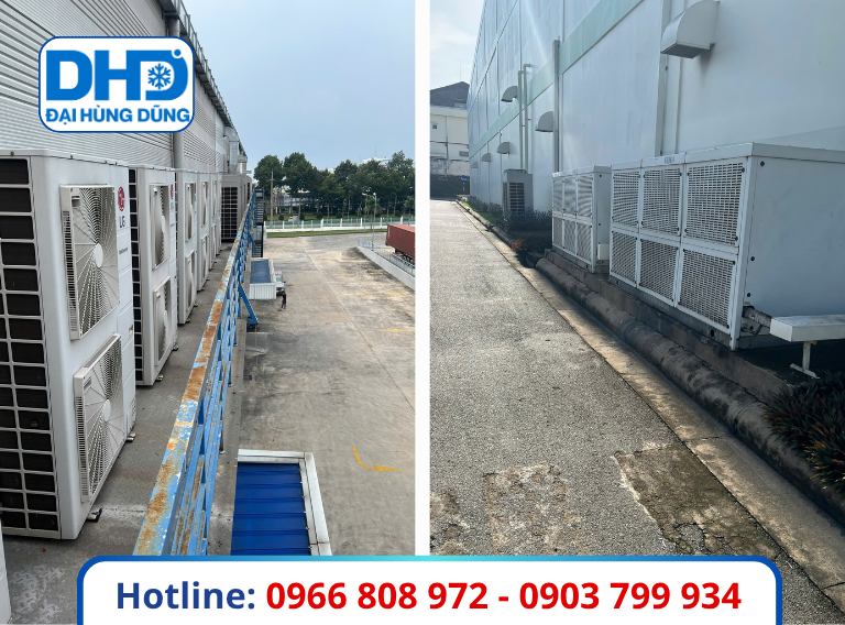 Thanh Lý Máy Lạnh Công Nghiệp Cũ Tại Bình Dương Với Cụm Máy Carrier Công Nghiệp