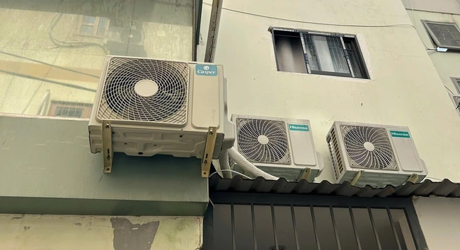 Thu Mua Máy Lạnh Công Nghiệp tận nơi kiểm tra dàn nóng cũ