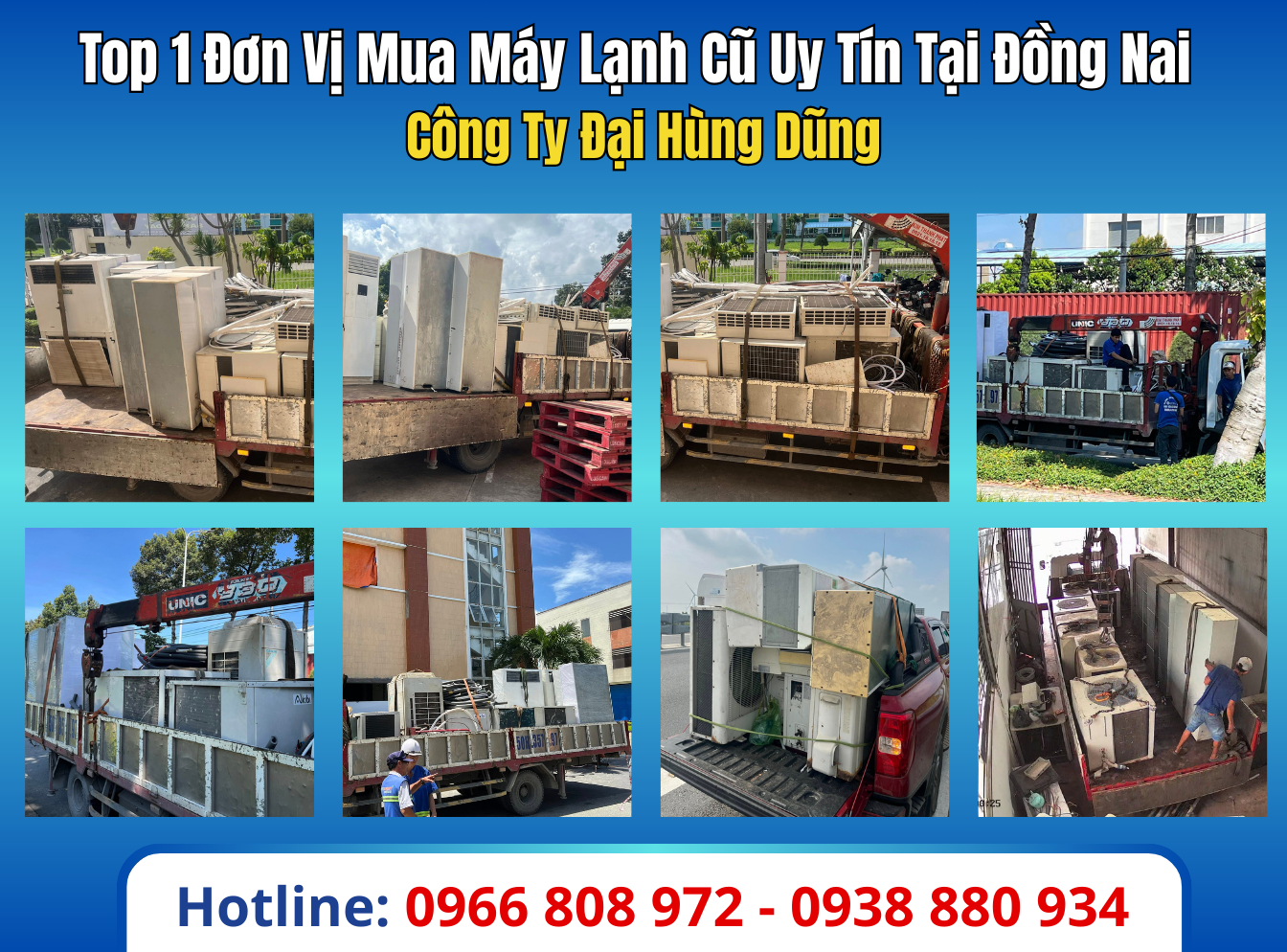 Top 1 Đơn Vị Mua Máy Lạnh Cũ Uy Tín Tại Đồng Nai