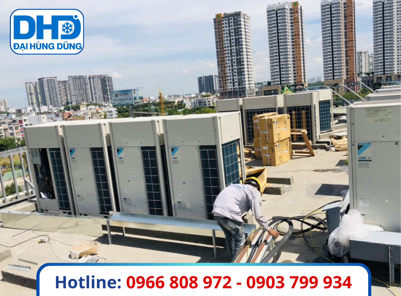 Sửa Máy Lạnh Trung Tâm VRF