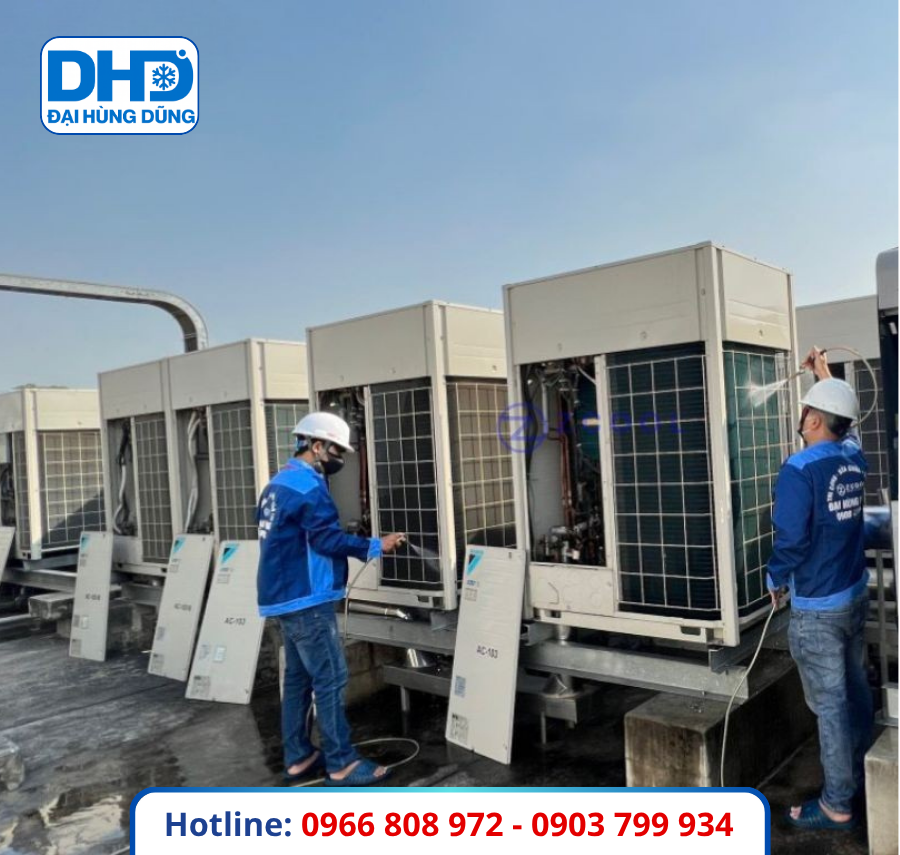 Bảo Trì Máy Lạnh Trung Tâm